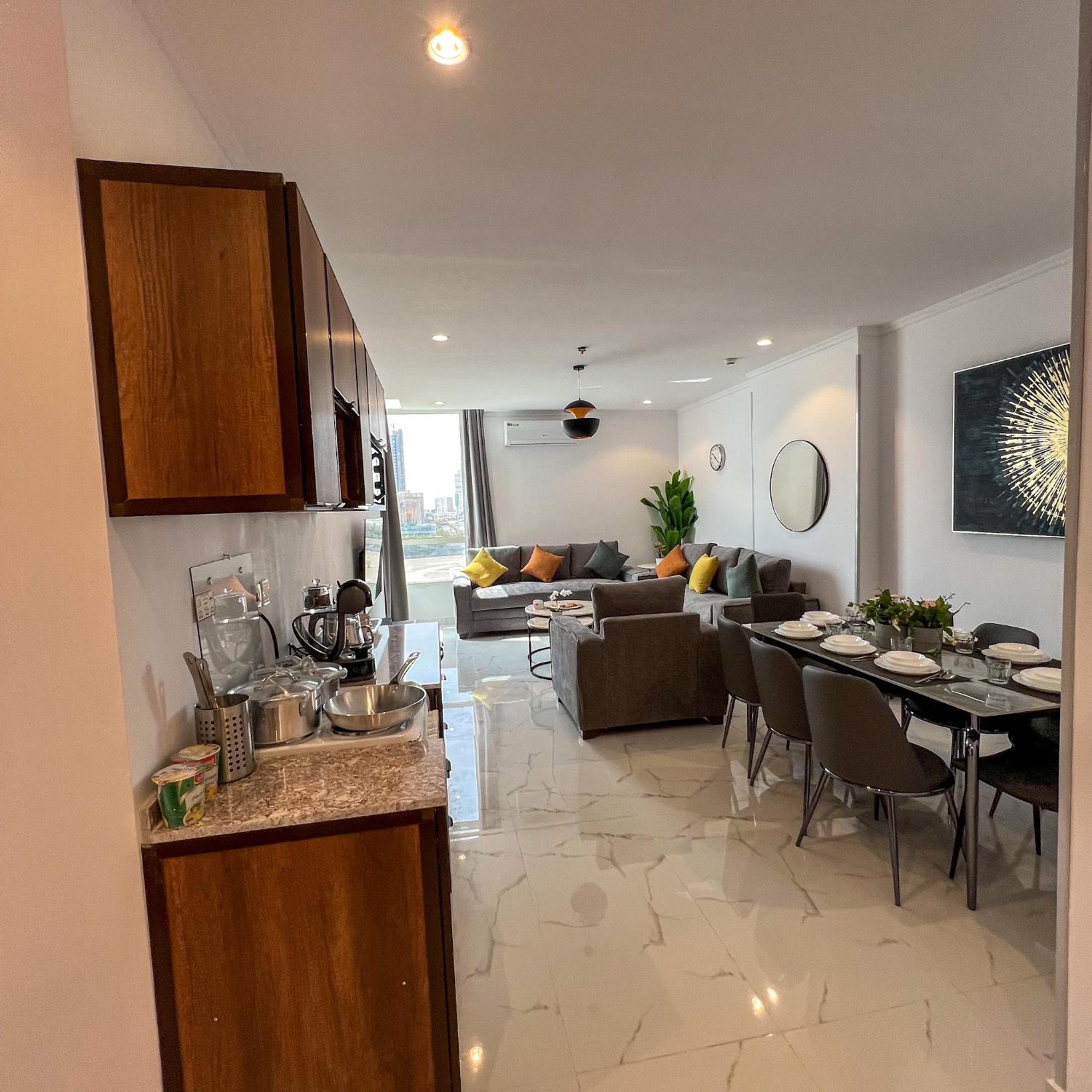 The Red Sea Apartment شقة البحر الأحمر Džidda Exteriér fotografie